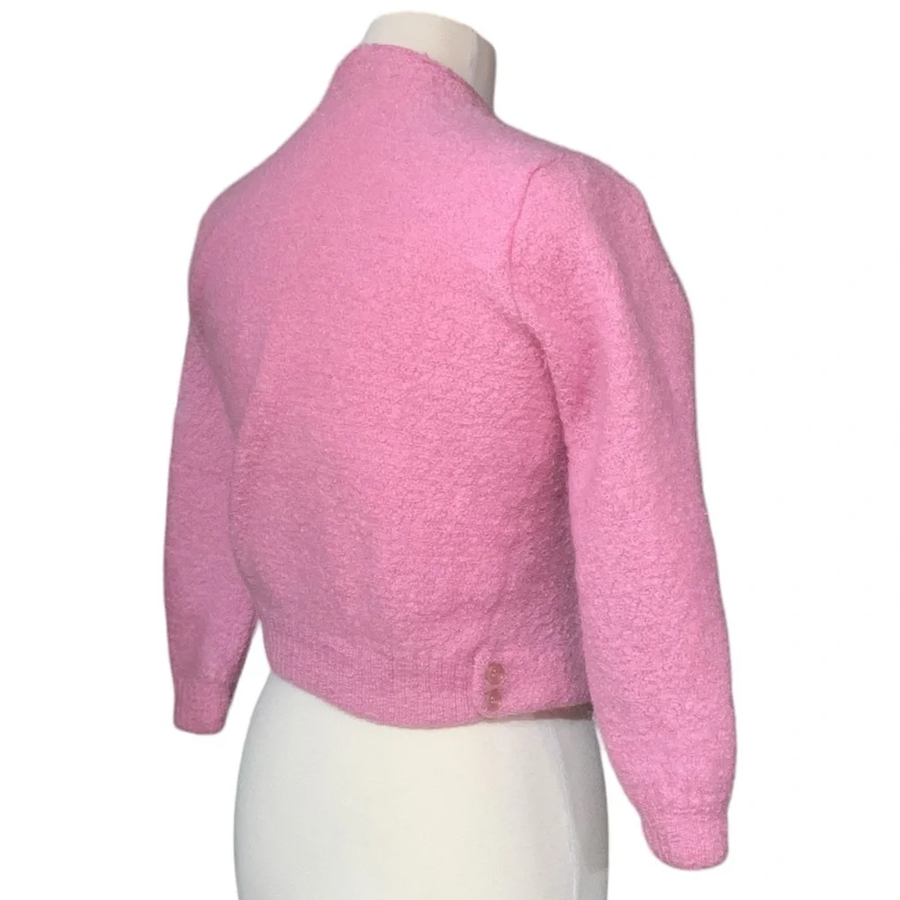 Vintage pink Sportempo cardigan size small - Picture 2 of 6